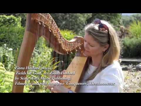 Fiona Hosford-Professional Harpist video.