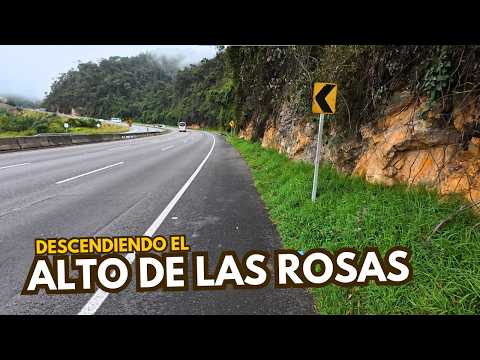 Recorriendo Cundinamarca | Descendiendo el Alto de Las Rosas