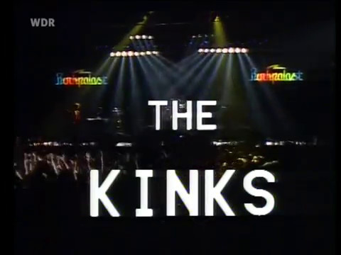 Kinks Rockpalast 1982