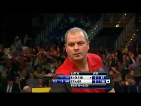 World Cup of Darts 2012 - Taylor vs MacNeil - England VS Canada
