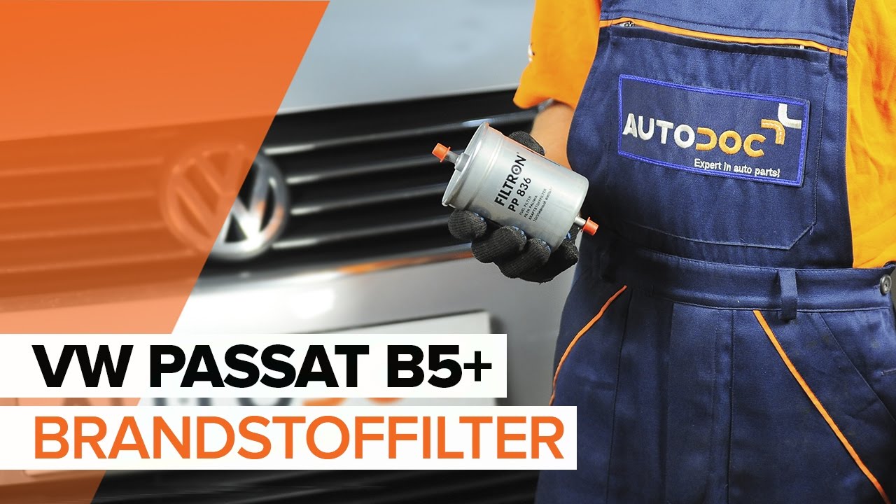Hoe brandstoffilter vervangen bij een VW Passat B5 Variant benzine – vervangingshandleiding