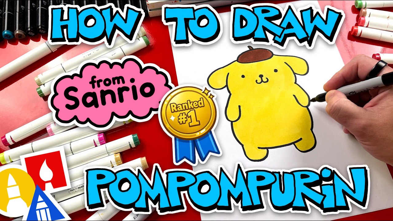 How To Draw Pompompurin From Sanrio