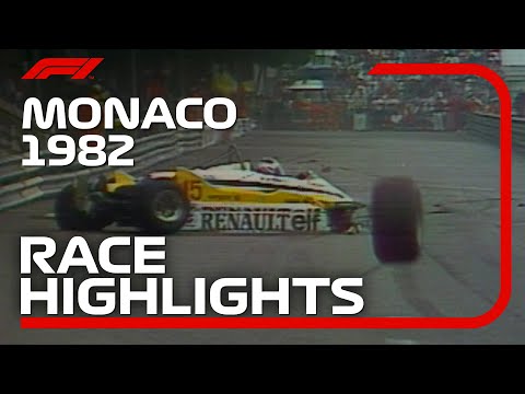 1982 Monaco Grand Prix: Race Highlights | DHL F1 Classics