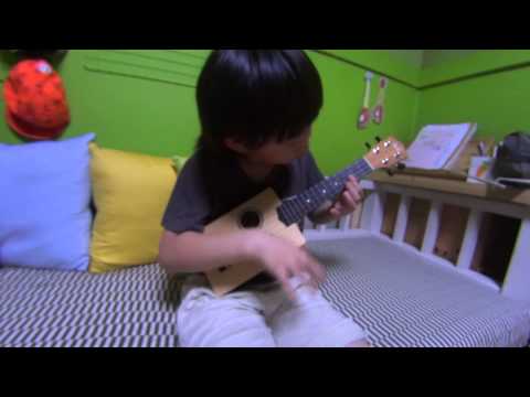 Shut down - Bruce Shimabukuro (ukulele cover by 8year-old kid Sean Song)