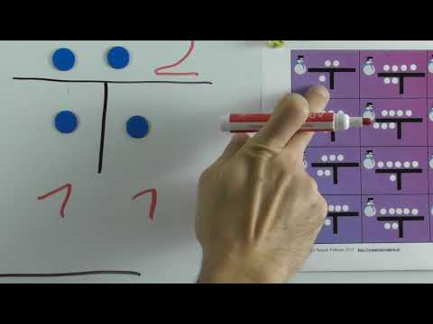 Mathematik 1 Klasse 1  Halbjahr 8  Stunde Zerlegen von Mengen der Zahlen 1 bis 6