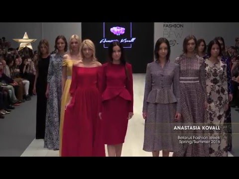 Anastasia Kovall Belarus Fashion Week Весна-Лето 2016