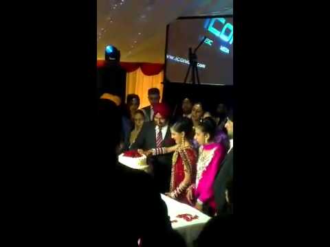 Sarbjit & tarnjeet wedding cake