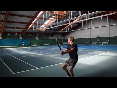 College Tennis Recruiting Video - Fall 2024 - Milan Volbert