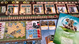 Ark Nova Board Game Solo - PART 2 (Rounds 2-3)