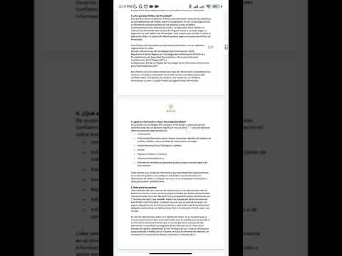 Login Screen Update & Privacy Policy