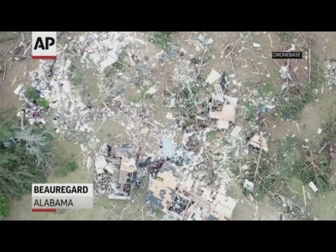 Rescuers are searching for victims after a tornado ripped through the rural Alabama community of Beauregard and killed at least 23 people. (Mar. 4)