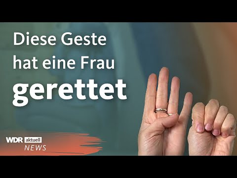 Woman in Dortmund uses hand signal to ward off domestic violence – and receives help | WDR Aktuel...