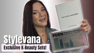 STYLEVANA EXCLUSIVE CURATED KOREAN BEAUTY SETS: VT Cosmetics PDRN Box & Haruharu Wonder Box!