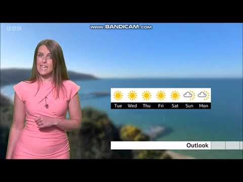 [HD] Alex Osbourne BBC ONE South Today weather August 7th 2022 - 60 fps