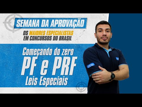 Começando do Zero PF e PRF 2022 - Aula de Leis Especiais - AlfaCon