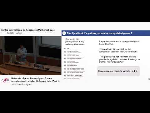 Julio Saez-Rodriguez:  Networks of prior knowledge as frames to understand complex biological data
