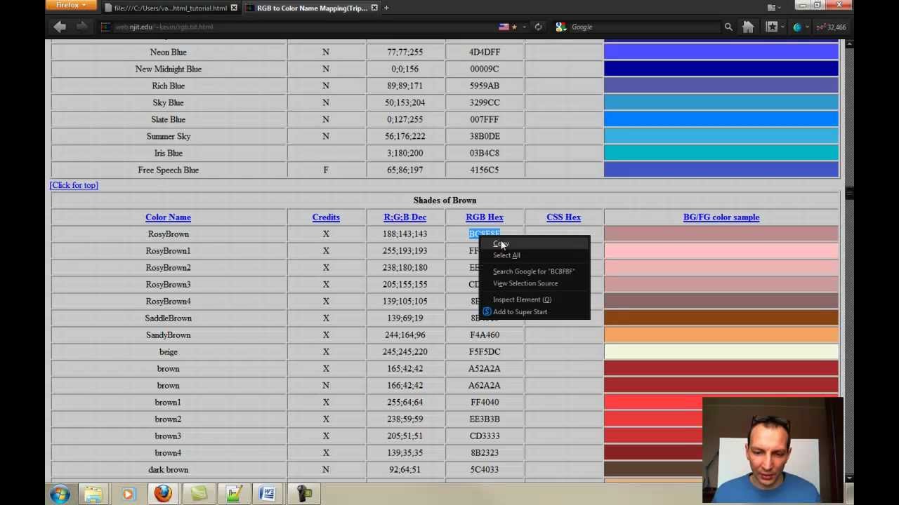 HTML Tutorial - 26th lesson. Beginner.