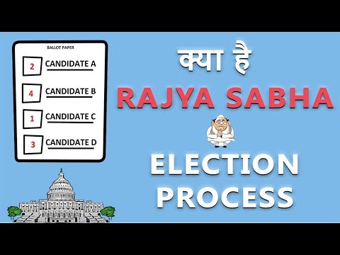 Rajya Sabha Election Process | Single Transferable Vote | Easy Explanation Hindi
