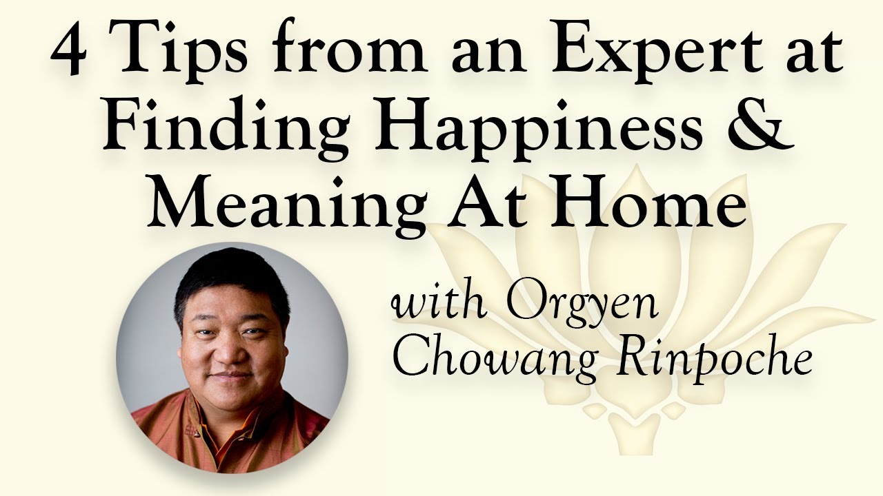 4 Tips from an Expert at Finding Happiness & Meaning at Home