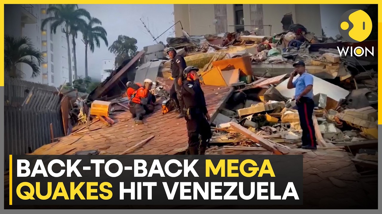 Venezuela Earthquake: 7.5 Magnitude Mainshock Preceded by 7.2 Magnitude Foreshock | WION
