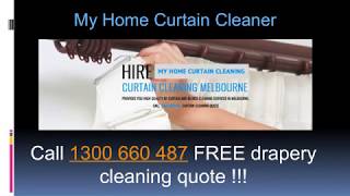 Professional Curtain Cleaning Services