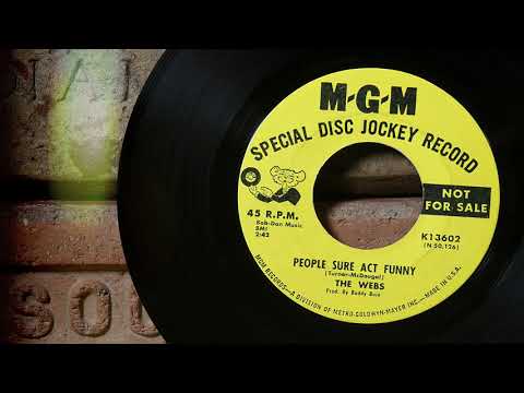 The Webs - The People Sure Act Funny  ...1966
