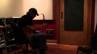 Kelvin Holly Cuts Solo Guitar Track For REDUCE REUSE RECYCLE song