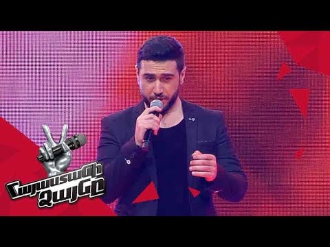 Alexander Sargsyan sings 'Rise Like a  Phoenix' - Blind Auditions - The Voice of Armenia - Season 4