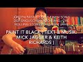Paint It Black ( Text & Musik: Mick Jagger & Keith Richards ) h. mal interpretiert v. Jürgen Fastje!