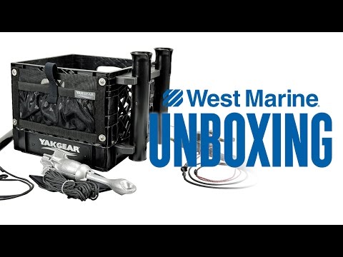 Yak Gear Basic Grab & Go Kayak Angler Crate Kit - West Marine Unboxing