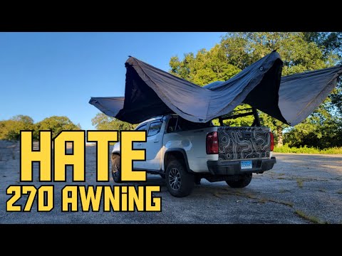 3 things I hate about 270 awnings!