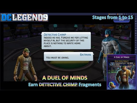 [*/\*] DC Legends: Fight Superheroes - A DUEL OF MINDS Event - Stages from 1 to 15