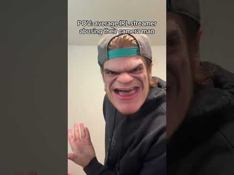 It’s always the camera man #irl #streamers #streaming #abuse