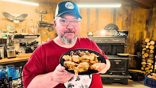 Rainbow Trout Cooked The Old Fashion Way.