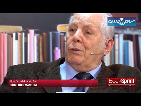 Domenico Mangone da Casa Sanremo 2020 - BookSprint Edizioni
