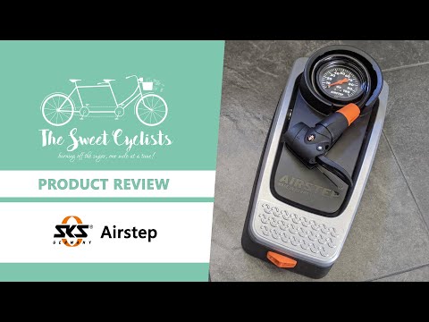 The ergonomic bike pump - SKS Airstep Foot Pump Review feat. 100 Psi Limit + Integrated Storage