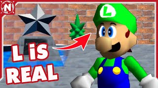 LUIGI en Mario 64 es DESCUBIERTO 24 Años Después