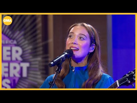 Laufey performs 'Lover Girl' on 'GMA'