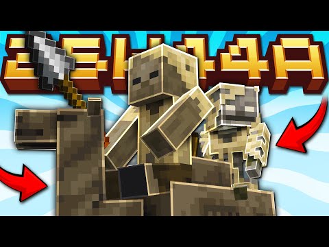 Майнкрафт 1.22 обновление! 25w44a | Новые мобы Скелет-Мумия и Верблюд-Кадавр | Майнкрафт Обзор