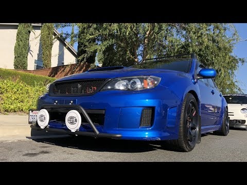 HELLA 500 LAMP INSTALL!! (2011 Subaru WRX)