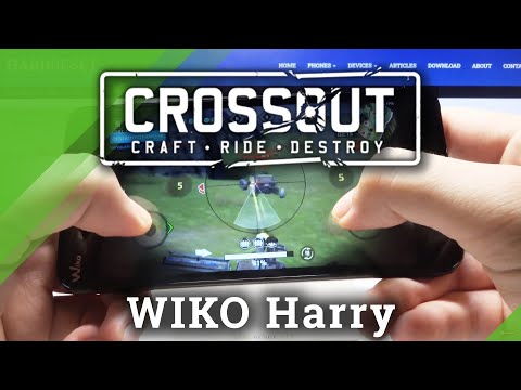 Gameplay of Crossout Mobile works on Wiko Harry - Efficiency Test