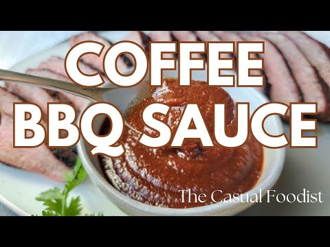 Best Ever Coffee BBQ Sauce - Easy and Delicious Homemade Barbecue Sauce Ready in 15 Minutes
