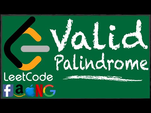 valid palindrome leetcode solution explained