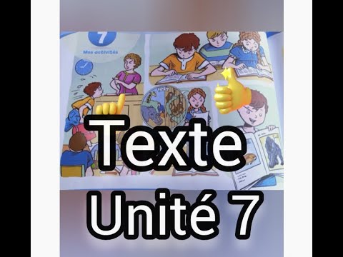 Unit 7 text: My day in class - Coquelicot cp -