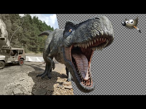 Freistellen in Gimp 2.10.22 & Hintergrund entfernen - Objekt ausschneiden - Gimp Tutorial (deutsch)