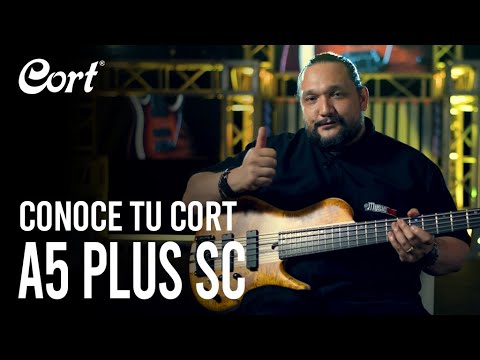 5-струнная бас-гитара CORT A5 Plus SC (Amber Open Pore) - фото 1 - id-p1321184205