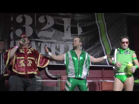 Eddie Van Glam/Romantic Romeo vs Mr Fitness/Christian Andes - 3-2-1 BATTLE! - 06/02/2017