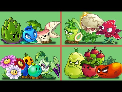 PvZ 2 4 Random Team Plants vs Team Zombies Part 31