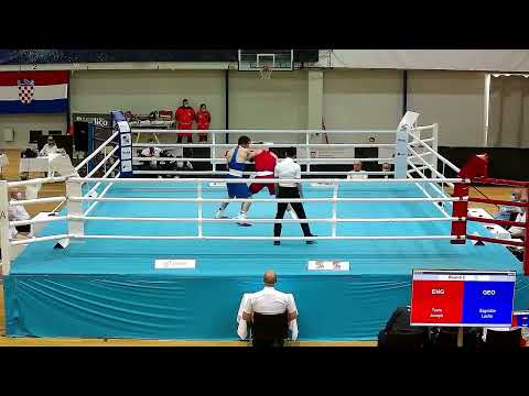 17-03-2022 (63,5kg)BOXING GAGNIDZE Lasha GEO - მეორე ბრძოლა 22-წლამდელ მოკრივეთა ევროპის ჩემპიონატზე