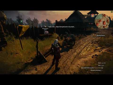 Wiedźmin 3 Tajemnica picia - uważaj na potwory.